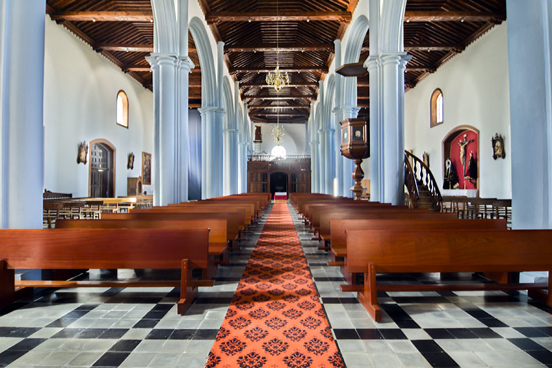 Interior de la Iglesia de Nuestra Señora de la Concepción (Valverde)