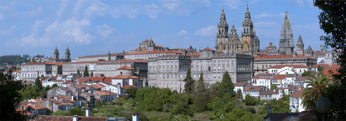 Panorámica de Santiago de Compostela